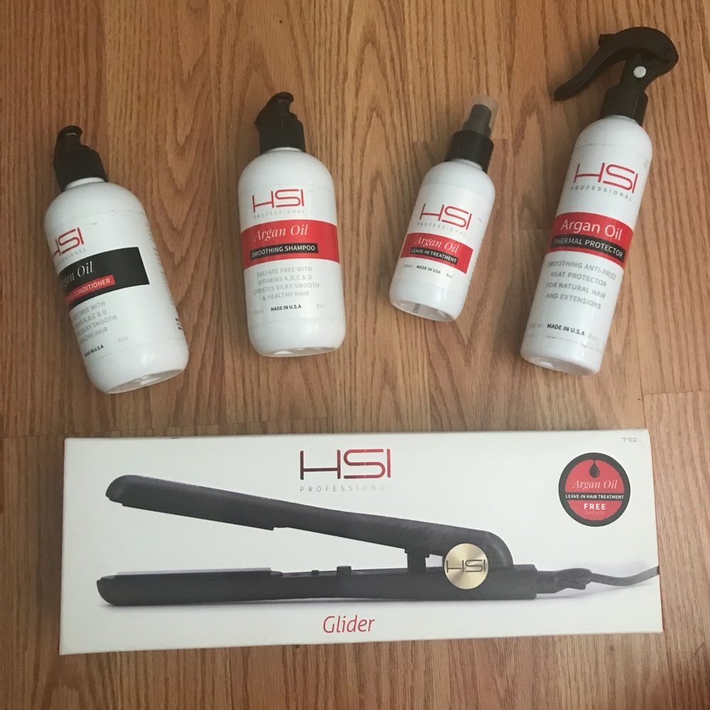 HSI Professional Glider Hair Straightener + More